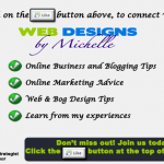 WebDesignsByMichelle FB landing page screenshot